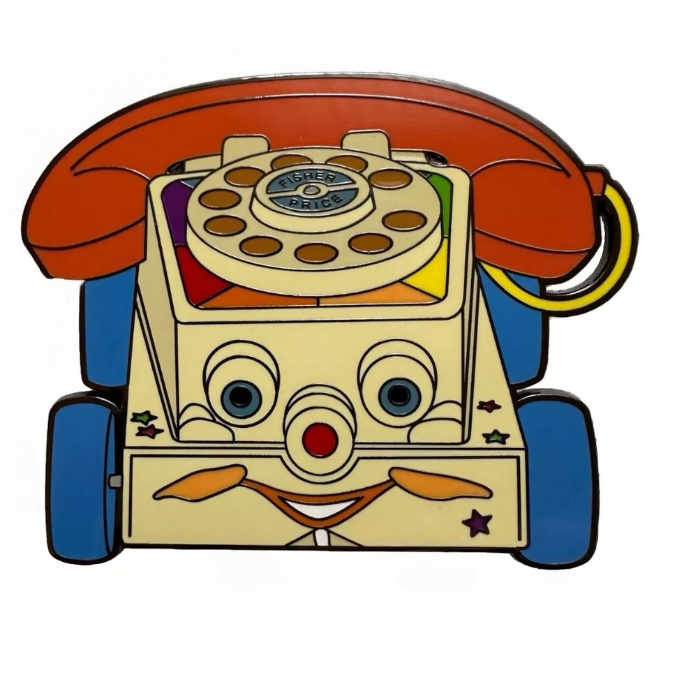 Disney Fantasy Pin Toy Story Phone Chatter Fisher Price Telephone Pixar 3" Large
